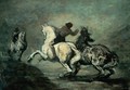 Horsemen - Honoré Daumier