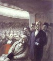 The Spectators - Honoré Daumier