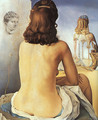 My Wife, Naked, Watching Her Own Body - Salvador Dali