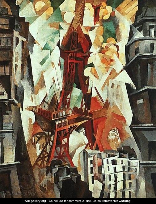 Champs de Mars: The Red Tower - Robert Delaunay
