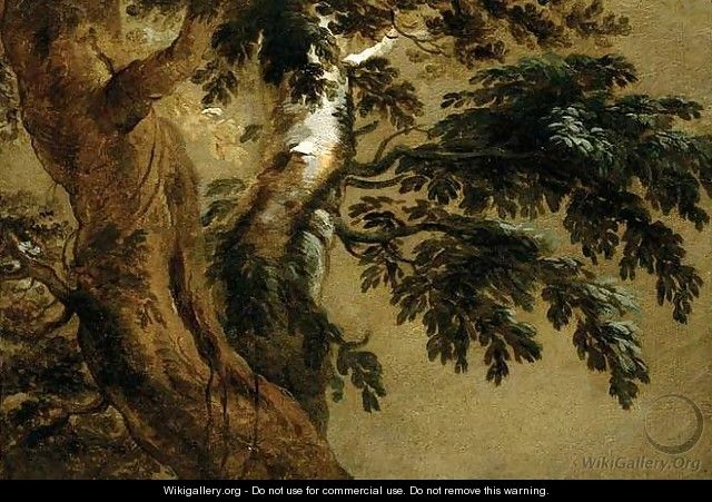 Study of Two Trees - Alexandre-Francois Desportes