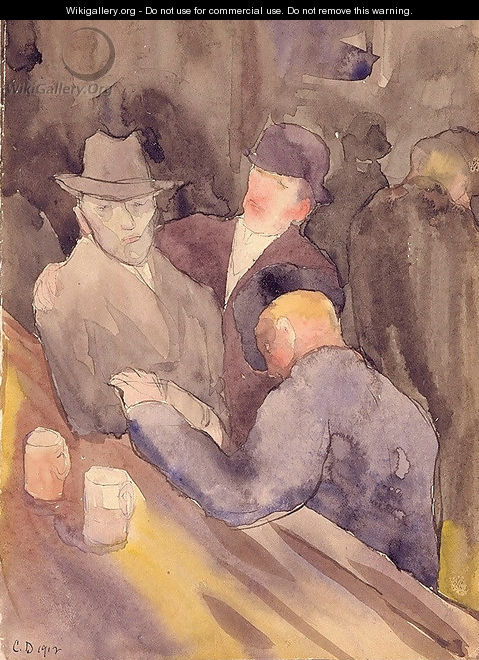 Men at a Bar - Charles Demuth