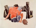 The Artist on the Beach at Provincetown - Charles Demuth