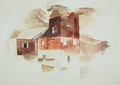 Old Houses - Charles Demuth