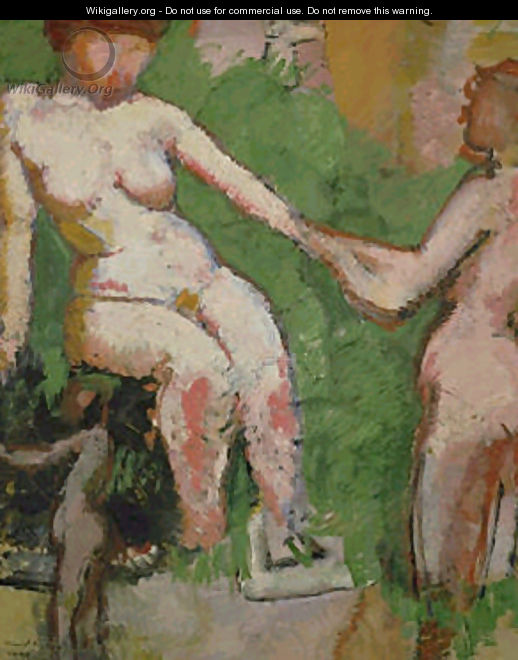 Two Nudes - Marcel Duchamp