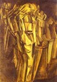 Sad Young Man in a Train - Marcel Duchamp