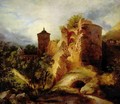 The Ruined Tower of Heidelberg Castle - Karl Blechen