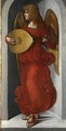 An Angel in Red with a Lute - Leonardo Da Vinci