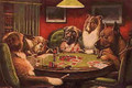 Dogs Playing Poker - Cassius Marcellus Coolidge