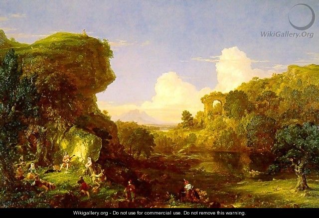 Italian Landscape - Thomas Cole