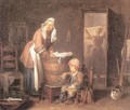 The Laundress - Jean-Baptiste-Simeon Chardin