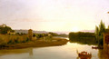 Sunset on the Arno - Thomas Cole