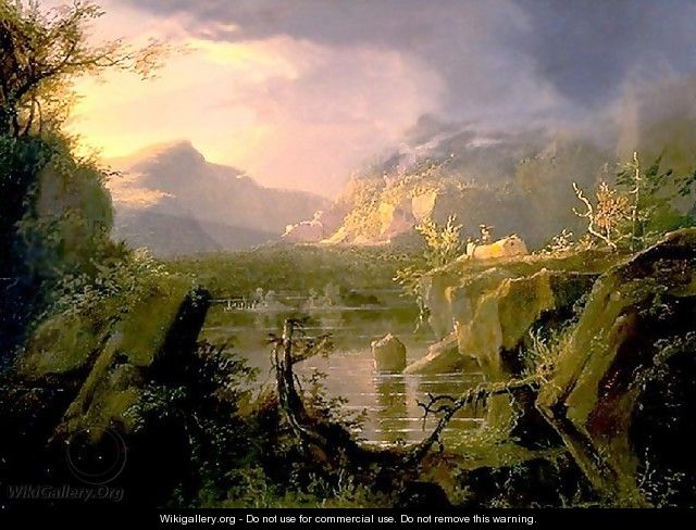 Romantic Landscape - Thomas Cole