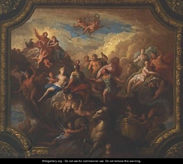 The Apotheosis of Romulus - Sir James Thornhill