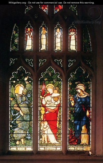Faith, Hope and Charity - Sir Edward Coley Burne-Jones