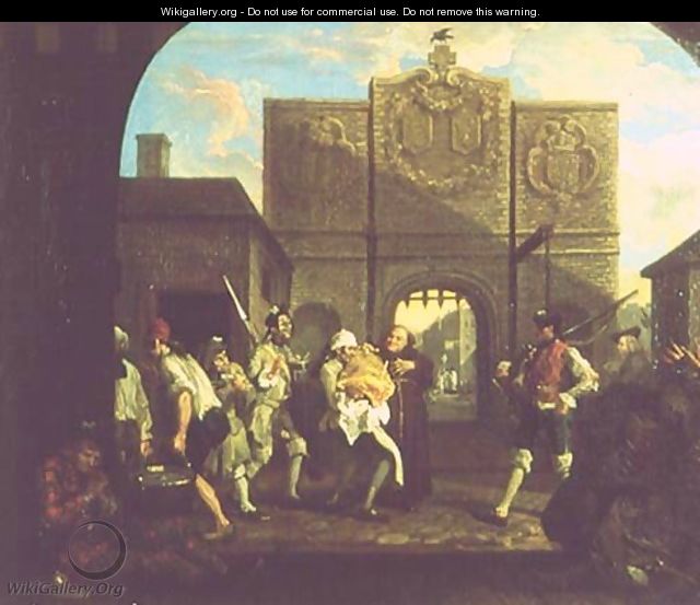 The Gate of Calais - William Hogarth