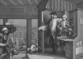 Industrious 'Prentice a Favourite and Intrusted by his Master - William Hogarth