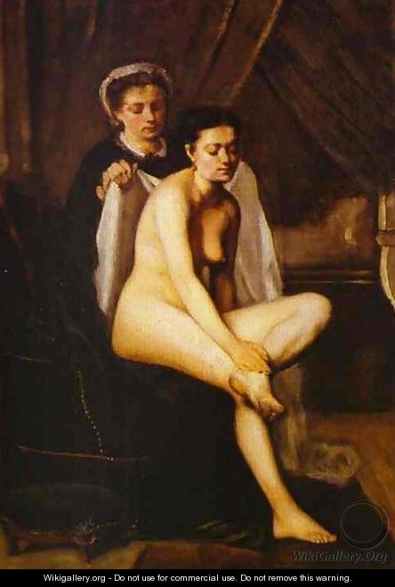 After the Bath - Frederic Bazille