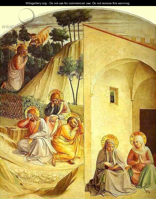 Agony in the Garden - Angelico Fra