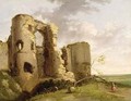 View of the West Gate of Pevensey Castle Sussex 1774 - John Hamilton Mortimer