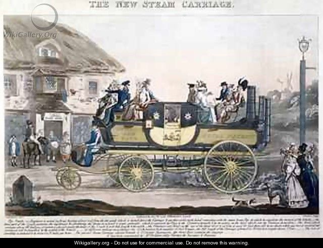 The New Steam Carriage - (after) Morton, G.