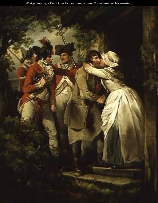The Deserters Farewell 1792 - George Morland