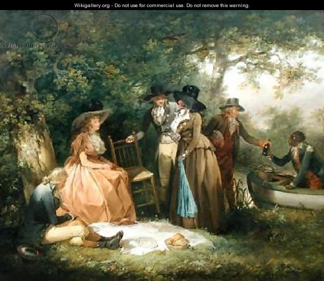 The Anglers Repast - George Morland