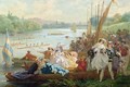 A Regatta at Asnieres during the Second Empire - Antony Paul Emile Morlon