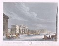 View of the Imperial Bank and the Shops at St Petersburg - (after) Mornay