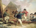 The Pressgang 1790 - George Morland