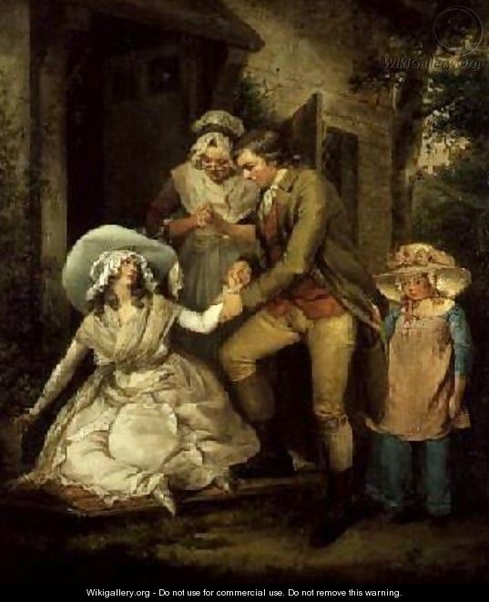 The Story of Laetitia The Fair Penitent - George Morland The Story of Laetitia The Fair Penitent - George Morland
