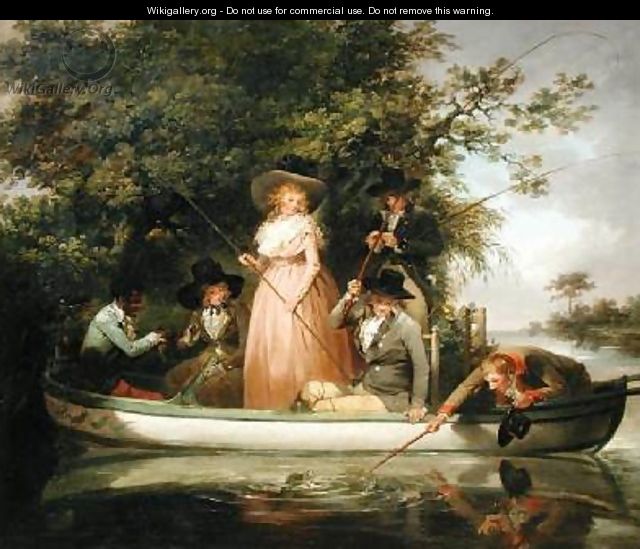 A Party Angling - George Morland