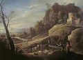 Landscape with Farmers tending their Animals - Pieter the Younger Mulier (Tampesta, Pietro)
