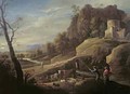 Landscape with Farmers tending their Animals - Pieter the Younger Mulier (Tampesta, Pietro)