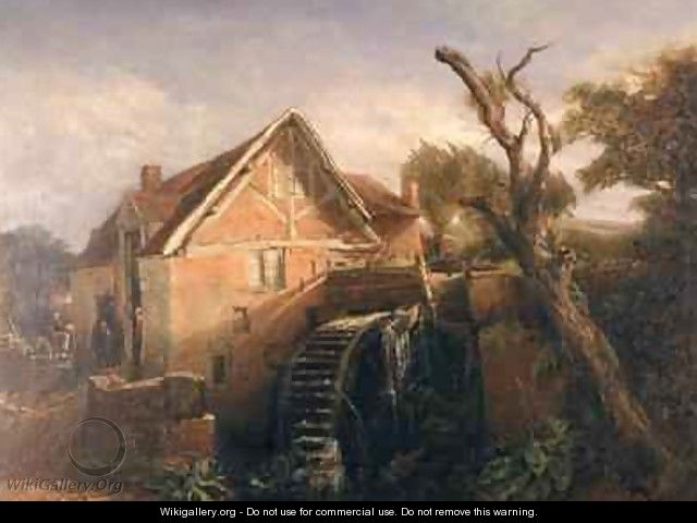 The Watermill - F. Muller