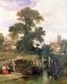 Gillingham on the Medway 1841 - William James Muller