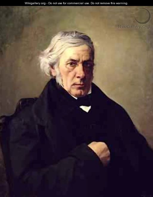 Portrait of Victor Cousin 1792-1867 - Louis Claude Mouchot