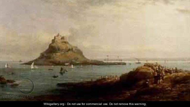 Regatta St Michaels Mount 1850 - J.G. Moyle