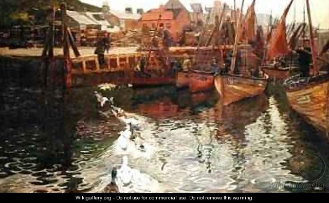 Tarbert Harbour 1878 - David Murray