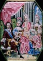 The Family of Emperor Peter I the Great 1672-1725 1717 - Grigory Semyonovich Musikiysky