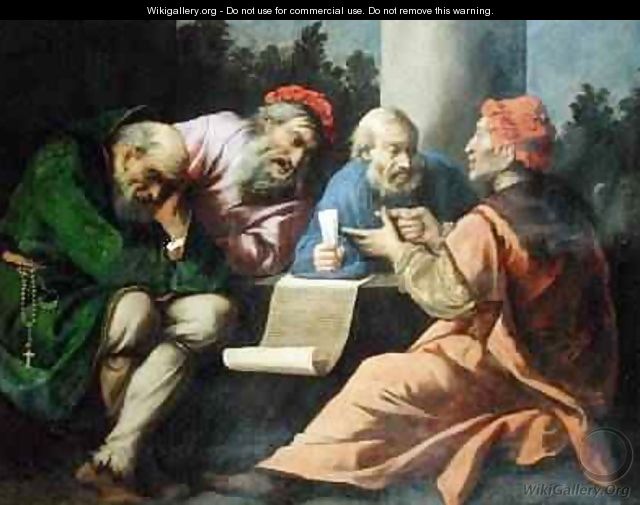 The Four Fathers of the Church - Pietro the Elder Muttoni