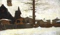 A Winter Scene - Ludwig Munthe