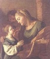 St Anne Instructing the Christ Child - Francesco de Mura