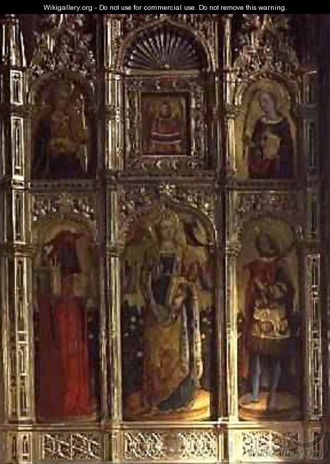 St Sabina altarpiece 1443 - Giovanni and Antonio da Murano