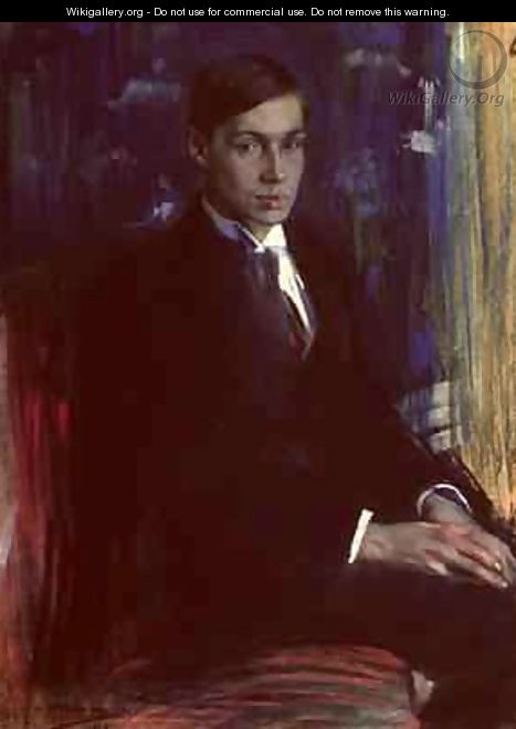 Portrait of Boris Pasternak 1890-1960 1917 - A. A. Murashko