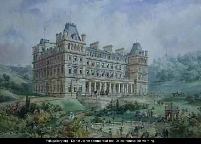 View of a proposed hotel Tunbridge Wells - George Thomas and James Murray