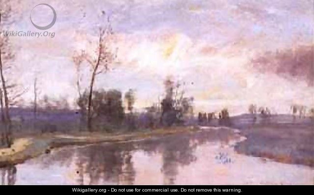 River Landscape 1888 - David Murray