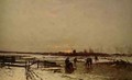 Winter Scene - Ludwig Munthe