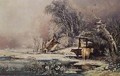 A Lowering day in winter 1838 - William James Muller