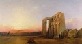 The Ramesseum at Thebes Sunset 1840 - William James Muller
